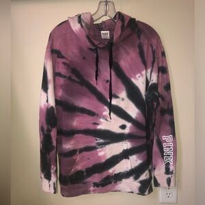 Tie-dye Campus hoodie pullover